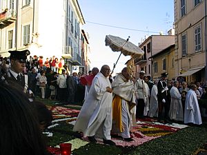 Genzano Processione Infiorata 20040620