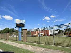 Georgia Academy for the Blind on Vineville, Macon Georgia USA, September 2021 - 02