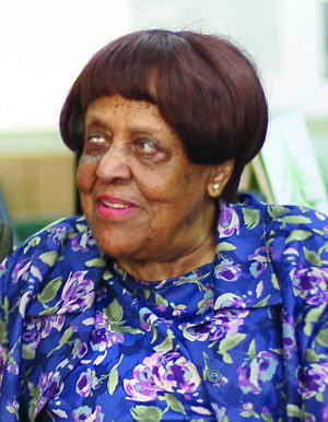 Geraldine Lawhorn at the Hadley Institute for the Blind and Visually Impaired