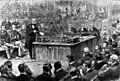 Gladstone debate on Irish Home Rule 8th April 1886 ILN