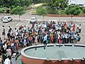 Group photo of Wikiconference India 2016