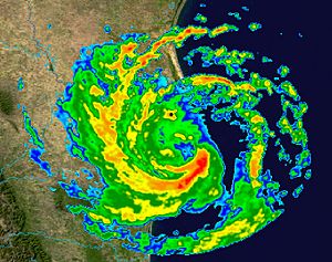 Hurricane Erika 2003 Radar
