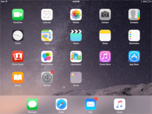 IOS 8.4.1 iPad Air 2
