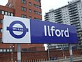 Ilford station signage 2015 01