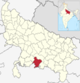 India Uttar Pradesh districts 2012 Banda