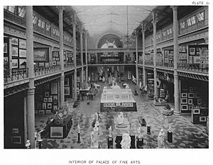 Interior Of Palace Of Fine Arts — Official Views Of The World's Columbian Exposition — 61
