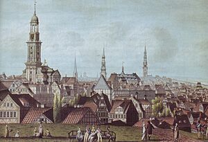 JMDavid Hamburg vom westlichen Wall 1811