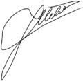 Janusz Korwin-Mikke Signature