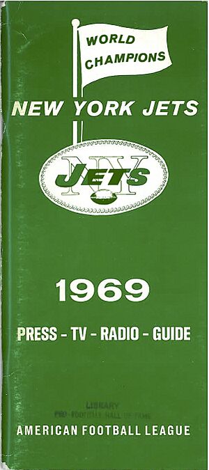 Jets 1969 media guide