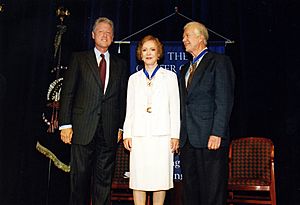 Jimmy and Rosalynn Carter receive Presidential Medal of Freedom