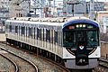 Keihan 3002F ltd express Nishisanso Station 2018-01-01 