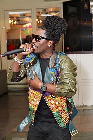 Knero performing during the Liberian Independent Celebration.jpg
