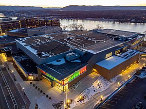 La Crosse Center in the evening.jpg