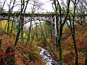 Latourell Creek Bridge - HCRH Oregon