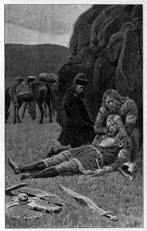 Laxdæla saga - Kjartan died on the lap of Bolli