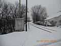Looking East from Wadesville Station