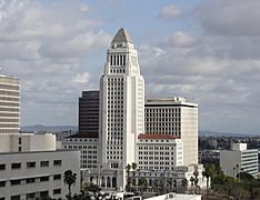 Los Angeles City Hall (from the West)