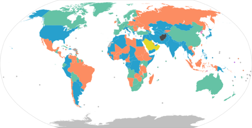 Lower House Candidacy Age - Global