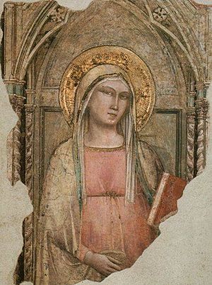 Madonna del Parto, Taddeo Gaddi, Chiesa di San Francesco di Paola (Firenze)