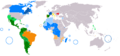 Map-Romance Language World