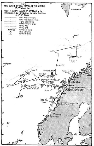 Map of the second phase of Operation Sportpalast