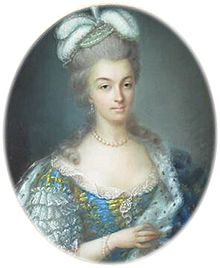 Marie Antoinette par Anne Vallayer Coster pastel 1780