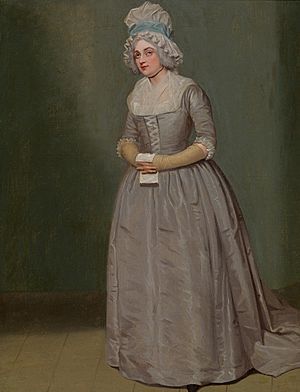 Mary Wells (actress) as Anne Lovely in A Bold Stroke for a Wife by Samuel de Wilde