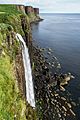 Mealt Waterfall with Kilt Rock, Isle of Skye