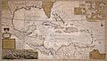 Moll Map of the West-Indies or the Islands of America in the North Sea c. 1715 UTA