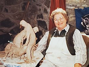 Myfanwy Kitchin in her studio.jpg