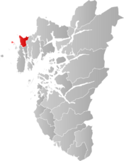 Haugesund within Rogaland