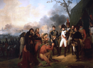 Napoleon at the gates of Madrid in 1808