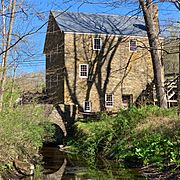 Nathan Cooper Gristmill, Chester Township, NJ - looking north