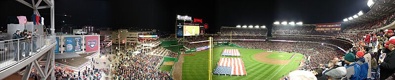 Nationals Park Opening Night