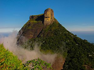 The mountain of Pedra da Gávea.