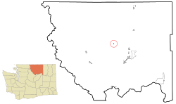Location of Conconully, Washington