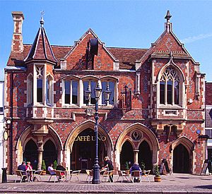 The Victorian Gothic style Old Town Hall, Berkhamsted