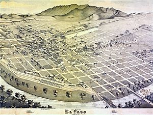 Old map-El Paso-1886