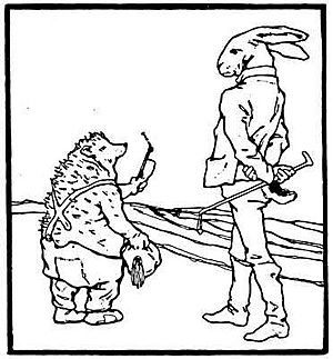 Otto Ubbelohde - Der Hase und der Igel