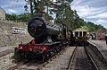 Parkend railway station MMB 10 3717 "City of Truro"