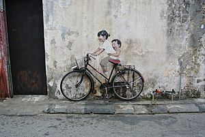 Penang Street Art Bicycle
