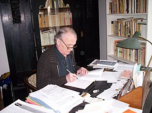 Petr Král 04,in his study