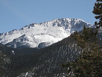 Pikes Peak Colorado March 2010