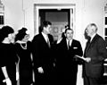 President John F. Kennedy Attends Swearing-In of Thomas D'Alesandro