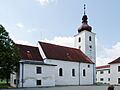 Ratibořské Hory - kostel od severu