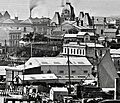 Robert Logan shipyard, Freemans Bay in 1904