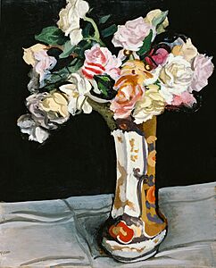 Roses by Yasui Sotaro (Bridgestone Museum of Art)