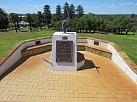 Royal Navy Memorial at Fremantle War Memorial, March 2021.jpg