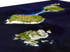 Saint-Pierre and Miquelon 3D