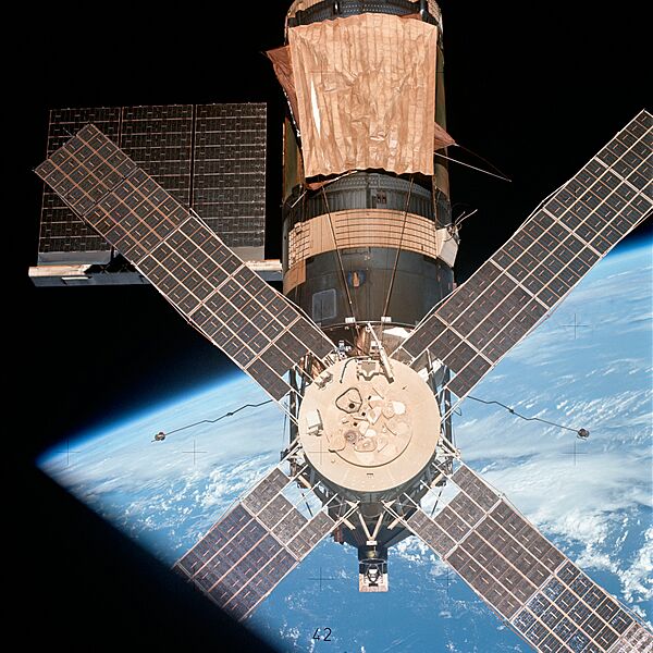Skylab IV-view of telescope